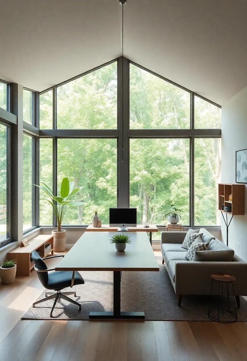 Bringing Nature Indoors: The Rise of Biophilic Home Offices with Expansive Windows