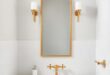 Timeless Elegance: Embracing Classic Bathrooms with Gleaming Brass Fixtures