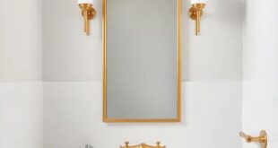 Timeless Elegance: Embracing Classic Bathrooms with Gleaming Brass Fixtures