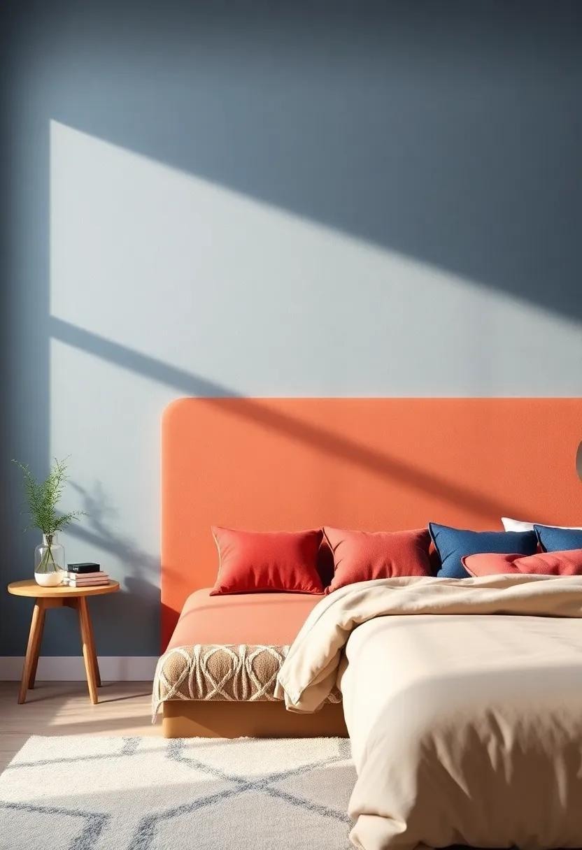 Transform Your Space: Creating a Stunning Bedroom Accent Wall with Contrasting Colors