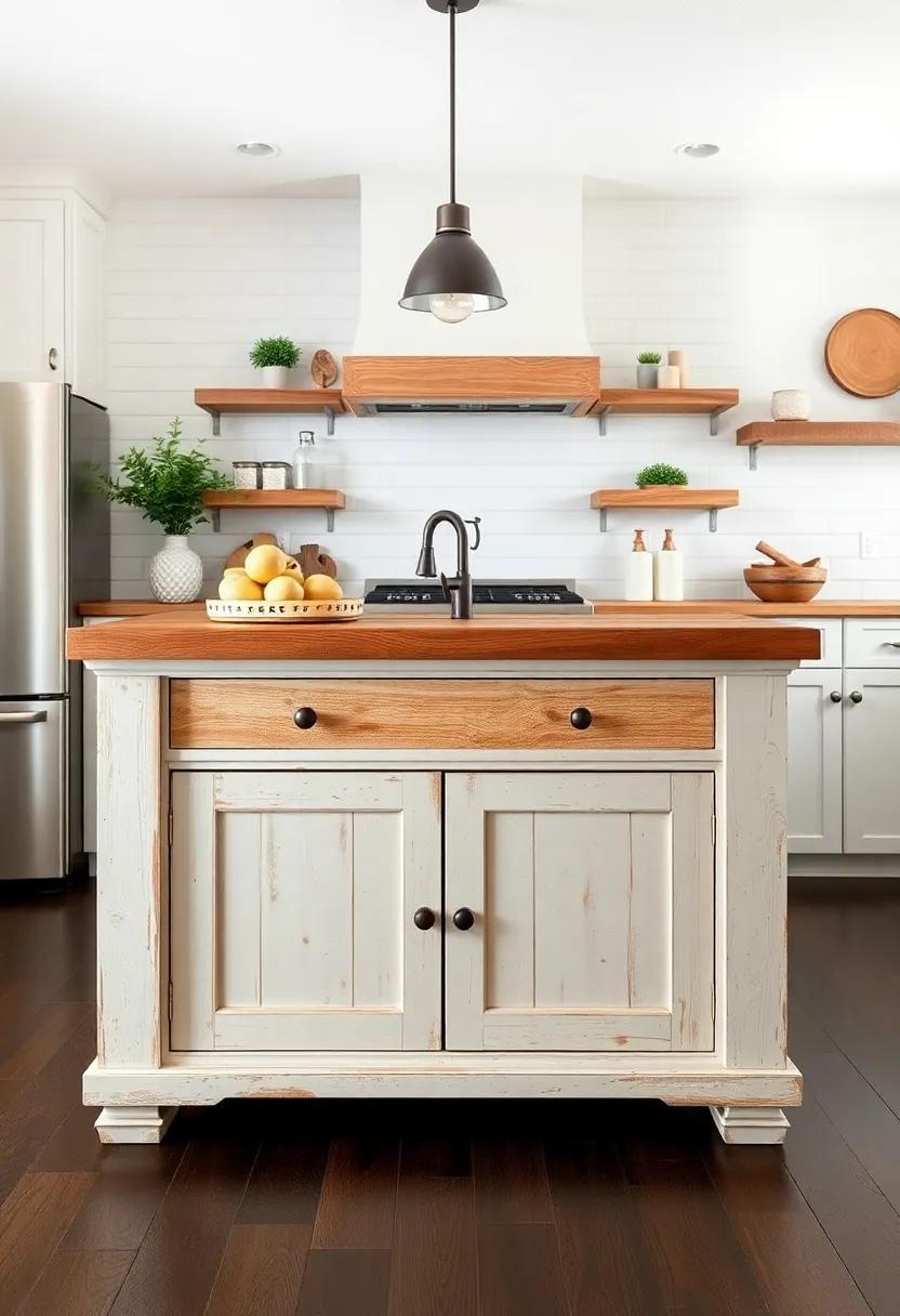 Embracing Rustic Charm: The Heart of Your Home – Farmhouse Kitchen Islands