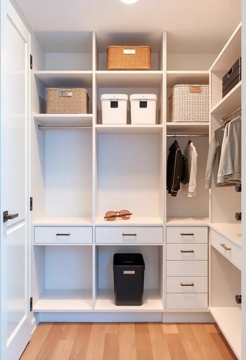 27 Ingenious Small Closets with Built-In Organizers to Maximize Your Space