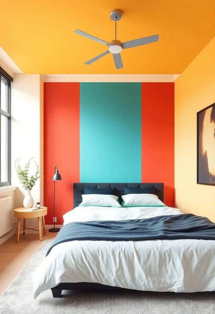29 Bold Contrast Bedroom Painting Ideas to Transform Your Space with Striking Colors