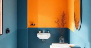 25 Stunning Two-Tone Bathroom Color Combinations with Vibrant Accents to Inspire Your Home