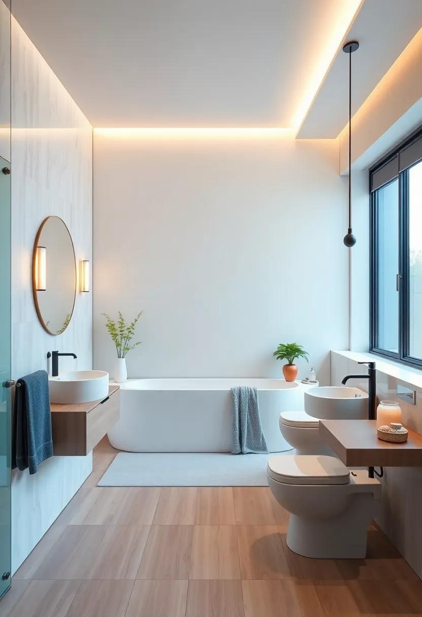 Embracing Minimalism: Clean Lines as the Cornerstone of Modern Bathroom Decor
