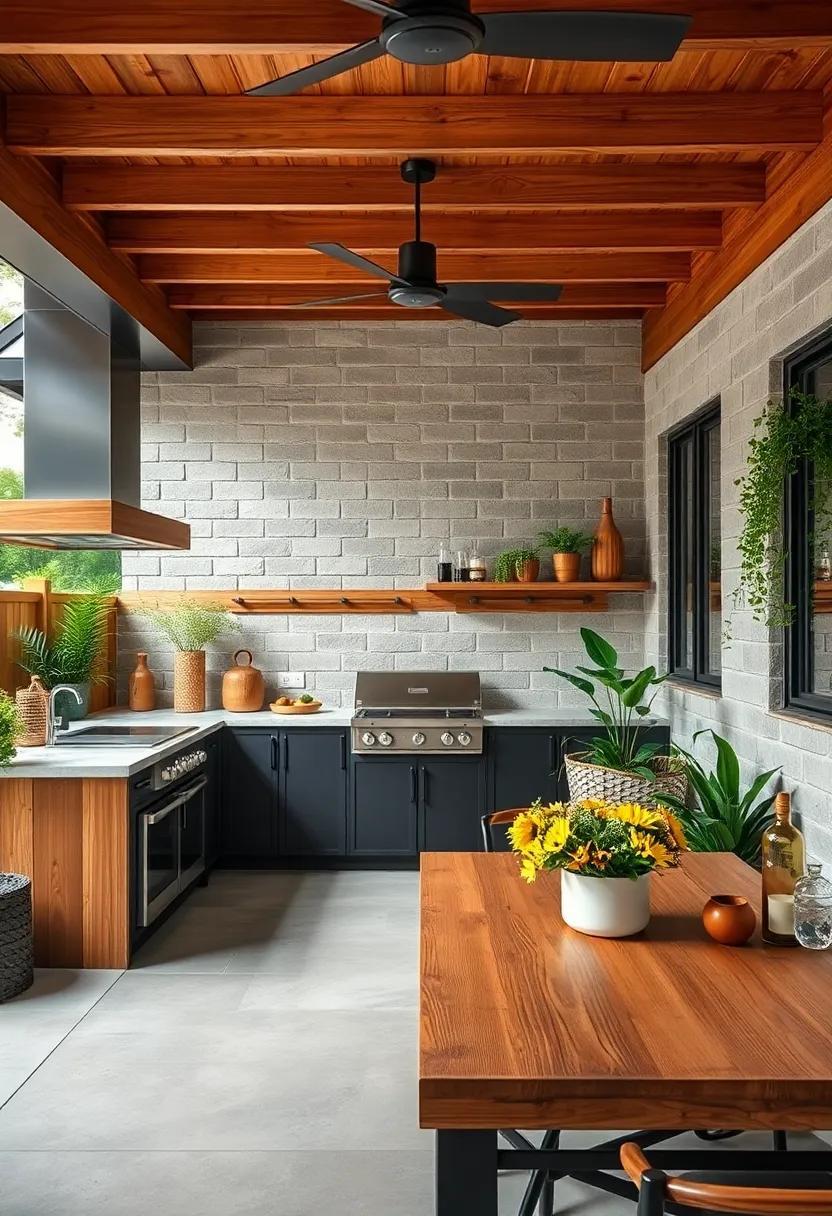 Transform Your Backyard: Embracing the Charm of Small Outdoor Kitchens