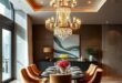 Elevate Your Space: Designing a Dining Room Around a Stunning High-End Chandelier