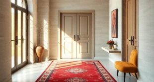 25 Elegant Entryways Transformed by Vintage Rugs: Timeless Style Inspirations
