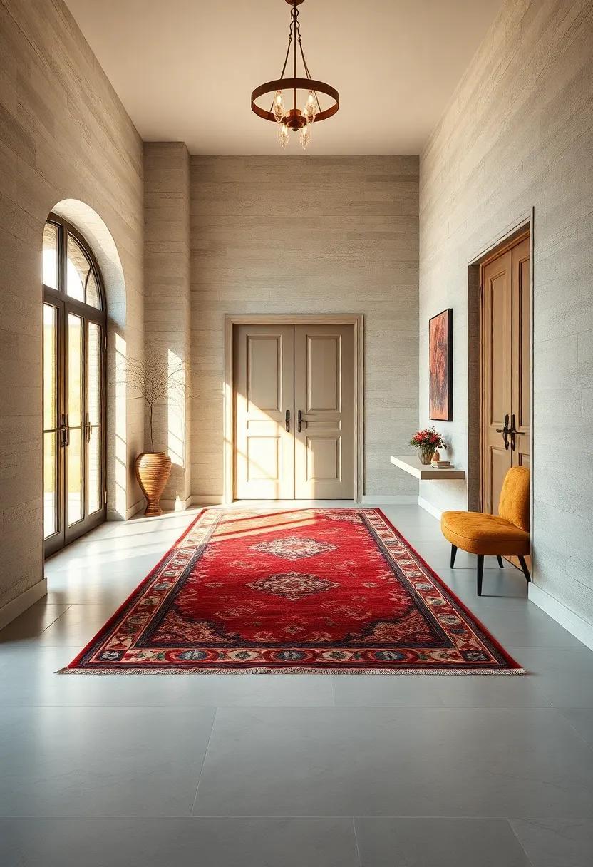 25 Elegant Entryways Transformed by Vintage Rugs: Timeless Style Inspirations 25 Elegant Entryways Transformed by Vintage Rugs: Timeless Style Inspirations