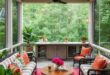 Elevate Your Outdoor Experience: Exploring Screened Porch Bars with Built-In Counters