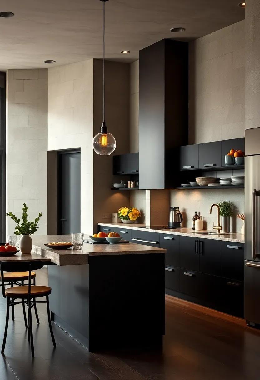 Embracing Mystery: Dark Academia Kitchens Adorned with Elegant Dark Cabinets Embracing Mystery: Dark Academia Kitchens Adorned with Elegant Dark Cabinets
