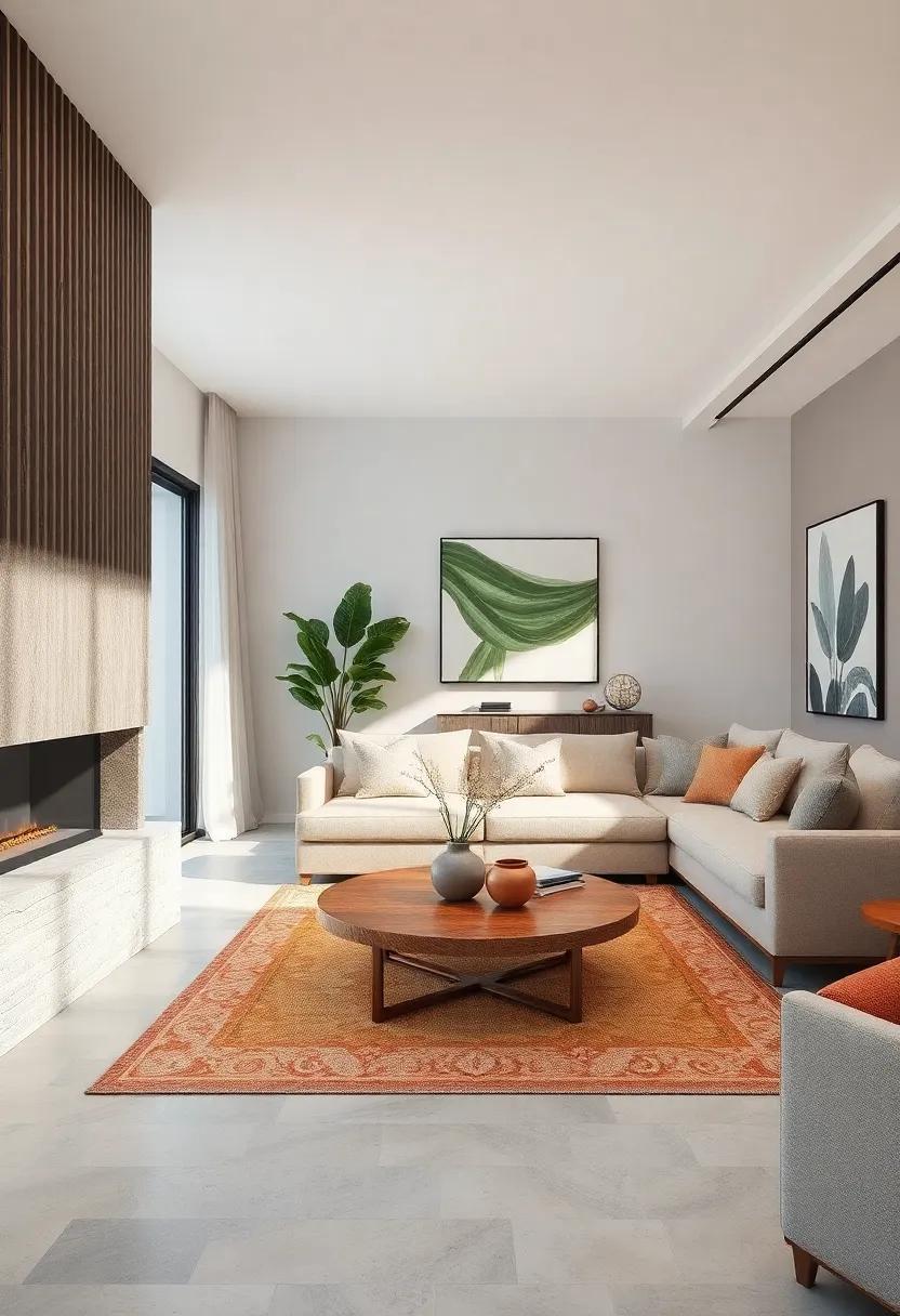 24 Refreshing Small Living Room Ideas Featuring Minimalist Coffee Tables