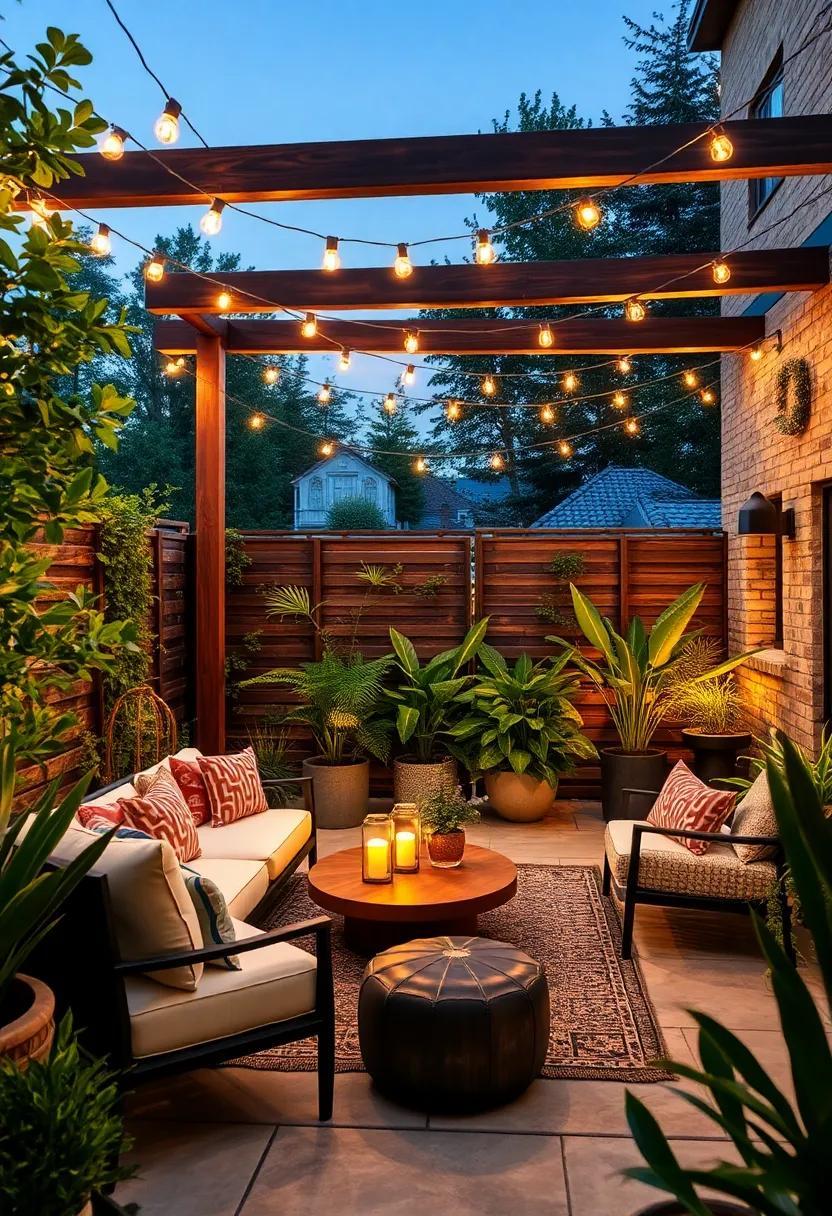 Enchanting Outdoor Spaces: Transform Your Garden Fencing with String Lights