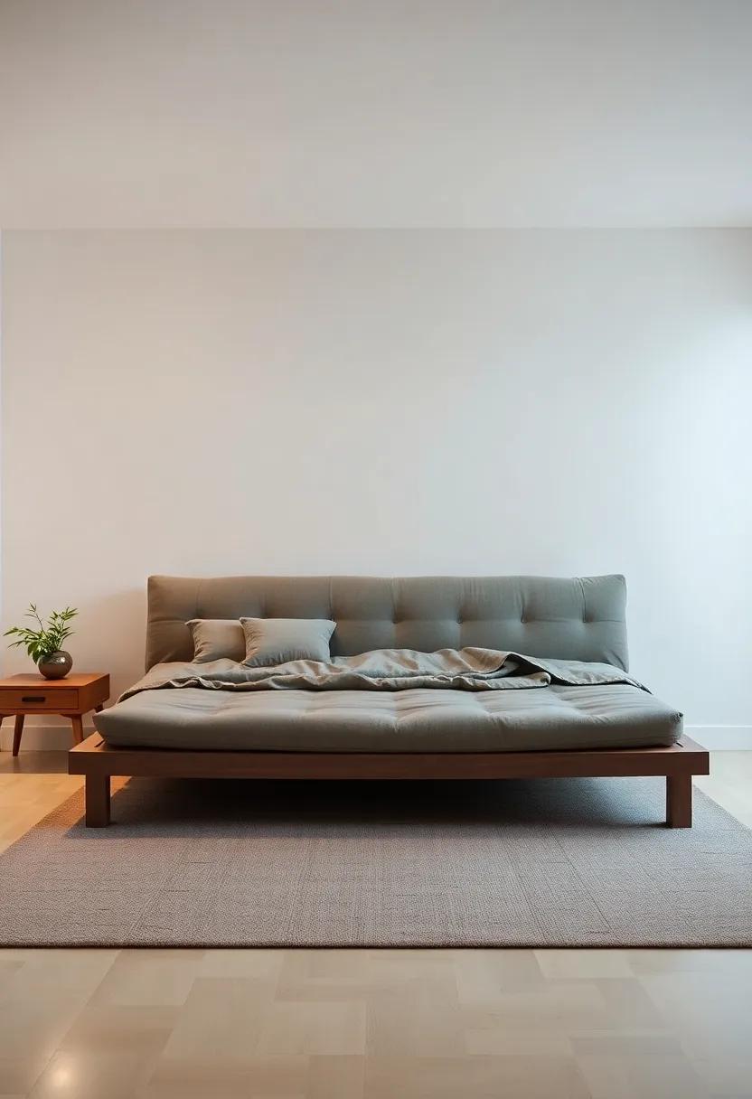 The Adjustable Futon Bed: Blending traditional futon functionality with adjustable comfort, this bed caters to those who love versatility in their living spaces