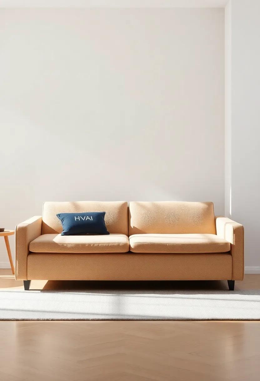 The Adjustable Sleep Sofa: Perfect for small spaces, this design offers the benefits of an adjustable bed in a stylish sofa format, ideal for multi-functional living areas