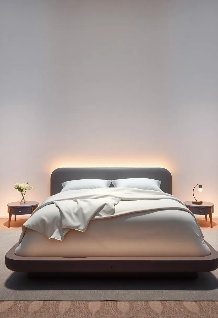 The High-Tech Sleep Sanctuary Bed: With voice-activated controls and personalized settings, this bed transforms your sleep space into a high-tech haven for restful slumber