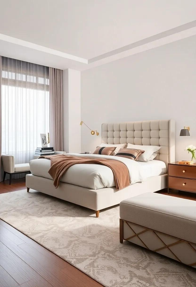 The Luxury Upholstered Bed: Wrapped in premium fabrics, this bed elevates your bedroom aesthetic while providing the adjustable features that enhance comfort and style