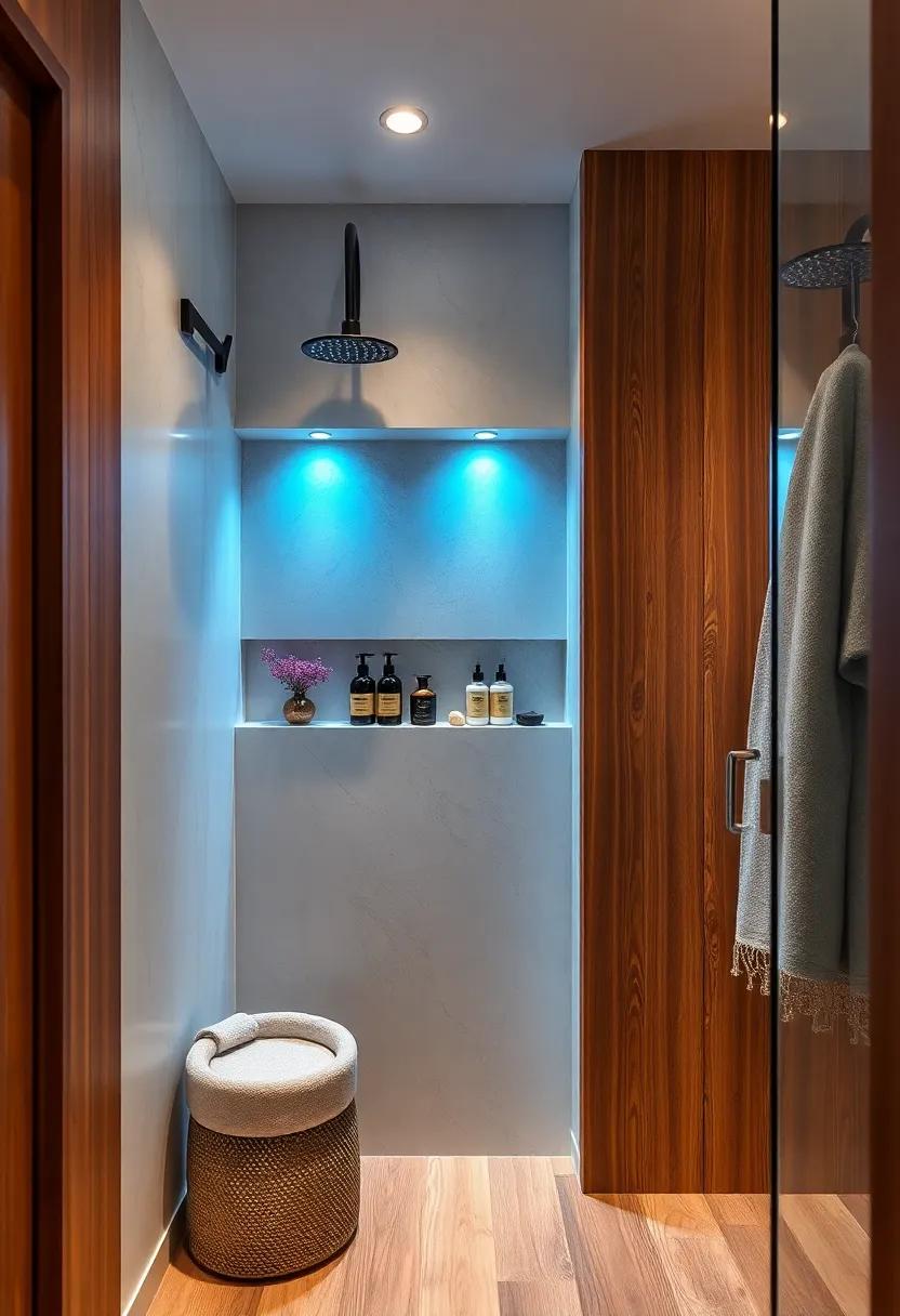 Custom⁣ Shower Niche: Build a recessed⁣ niche in your shower⁣ wall for efficient storage of‍ shampoos ⁢and soaps, keeping everything ​neat and accessible