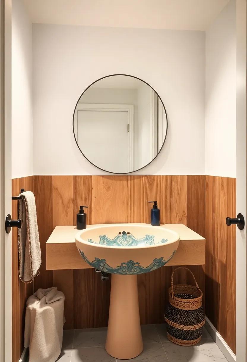 Hand-Painted Sink: Get creative by​ painting​ the exterior‌ of your‌ sink or ⁣creating designs around the basin for ⁤a unique focal point