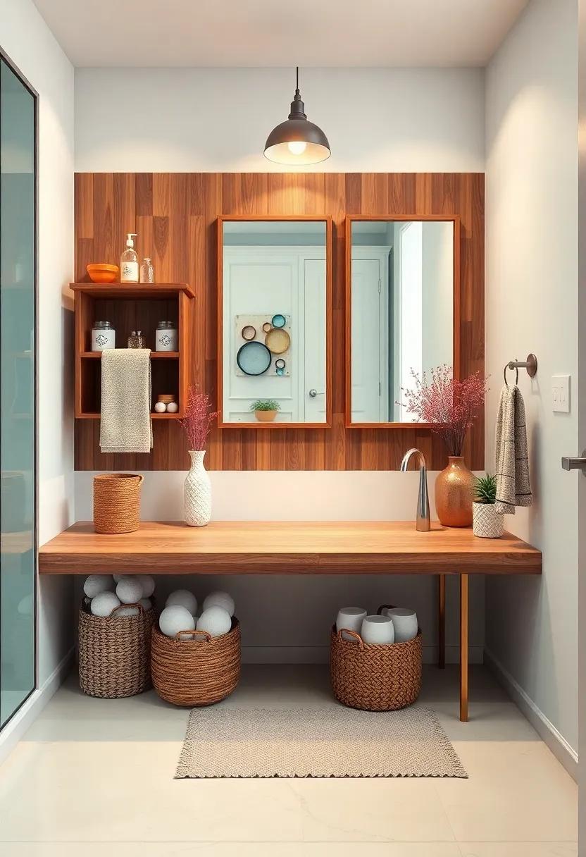 Upcycled Mason⁣ Jar Storage: Turn old mason jars into stylish storage ‌for ​cotton balls,Q-tips,and other essentials by painting or ⁢decorating them