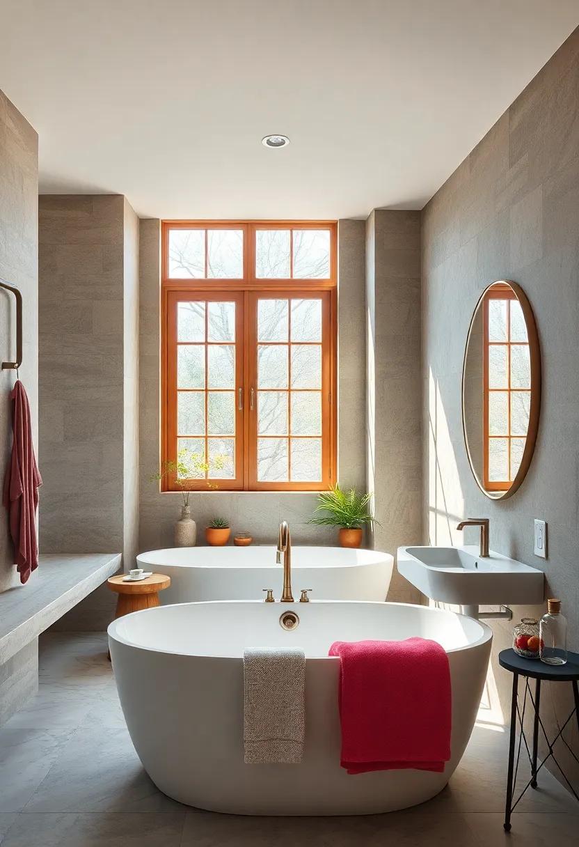 Eclectic ‍Designs: ⁢Embrace the unexpected by mixing various window styles, shapes, and sizes to create a dynamic bathroom full of light and character