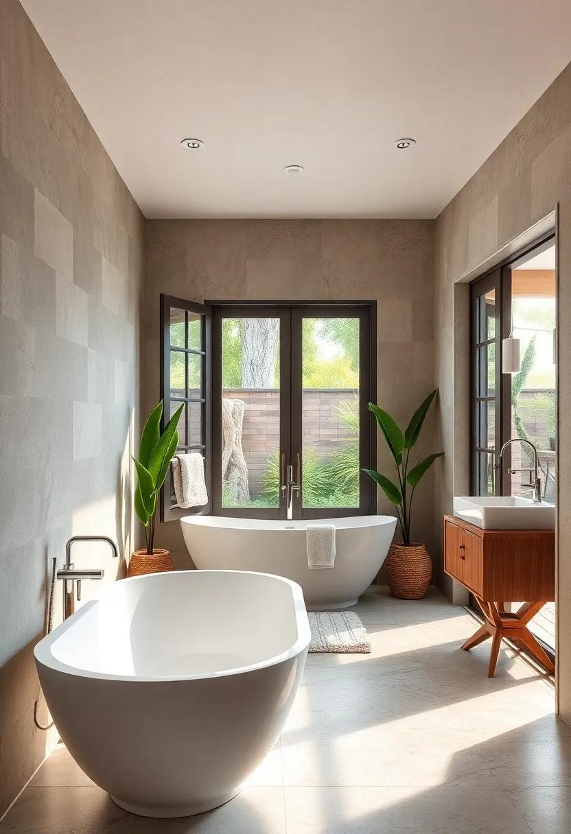 Elegant French Doors: Use⁢ French doors leading to an outdoor space to channel elegance while ‍maximizing natural sunlight and​ fresh air