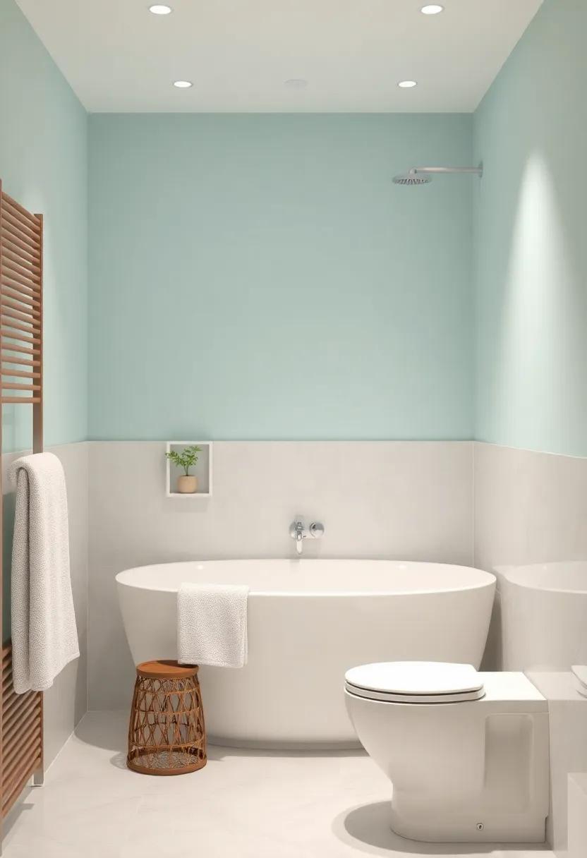 Choose a Soothing Color palette: Opt for soft neutrals or calming ‌blues and‌ greens to create a serene atmosphere