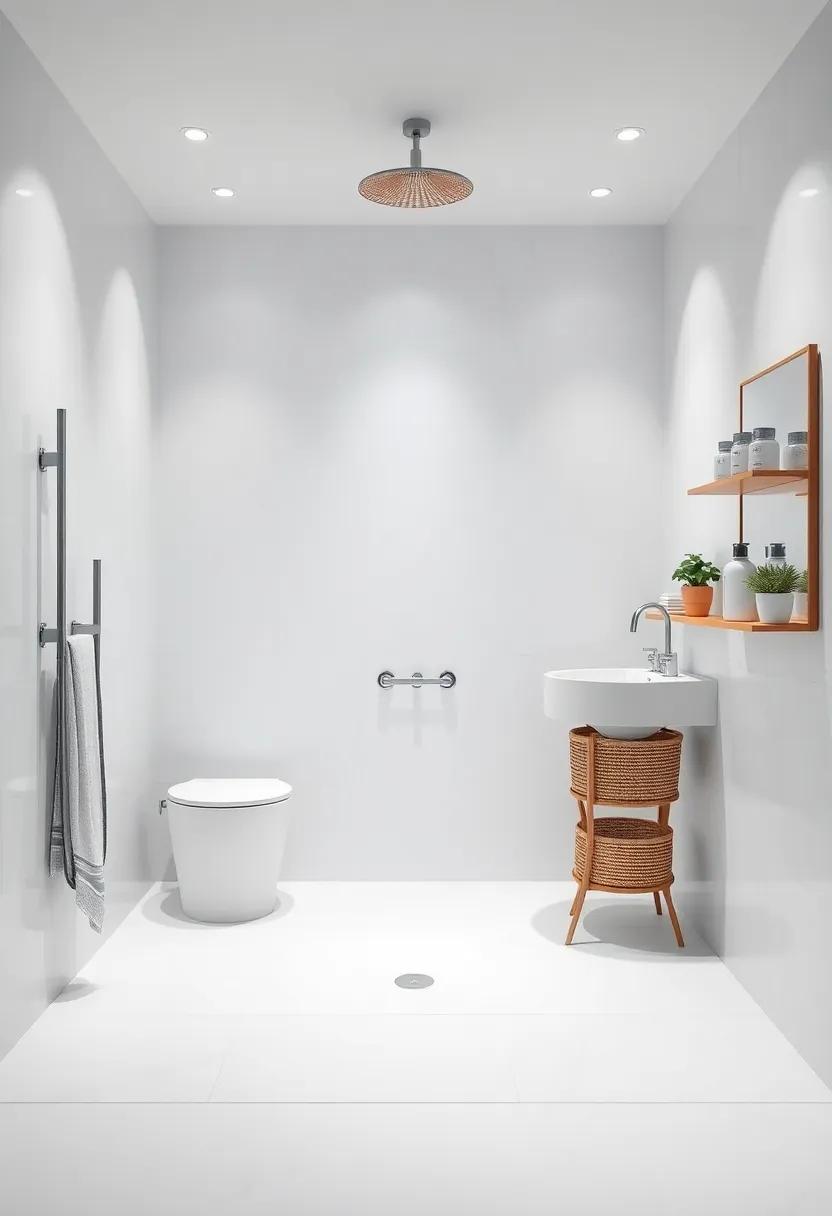 Maximize ‍Storage Space: Utilize⁣ stylish baskets or shelves to keep products organized ⁣and easily​ accessible