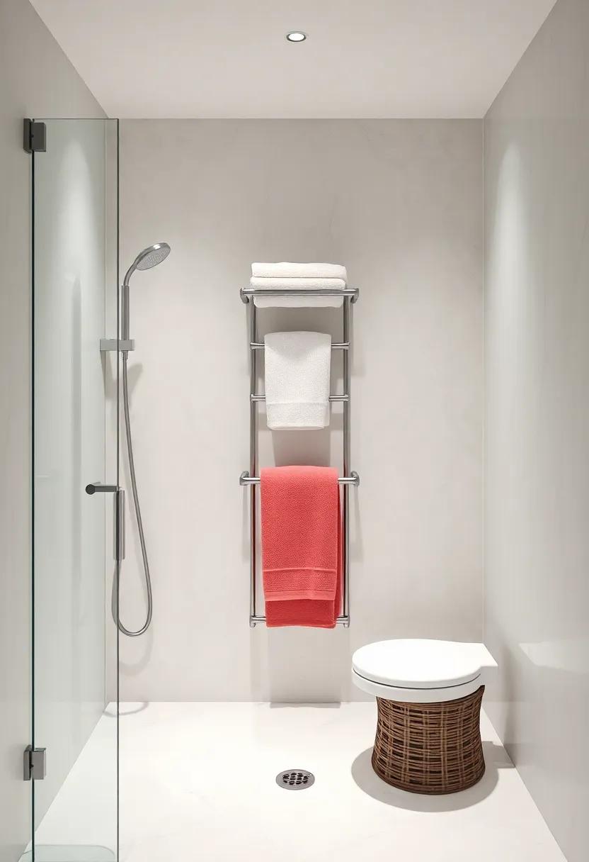 Opt⁢ for a Heated Towel Rack: Enjoy the indulgence of warm ‍towels for a pampering touch after each shower