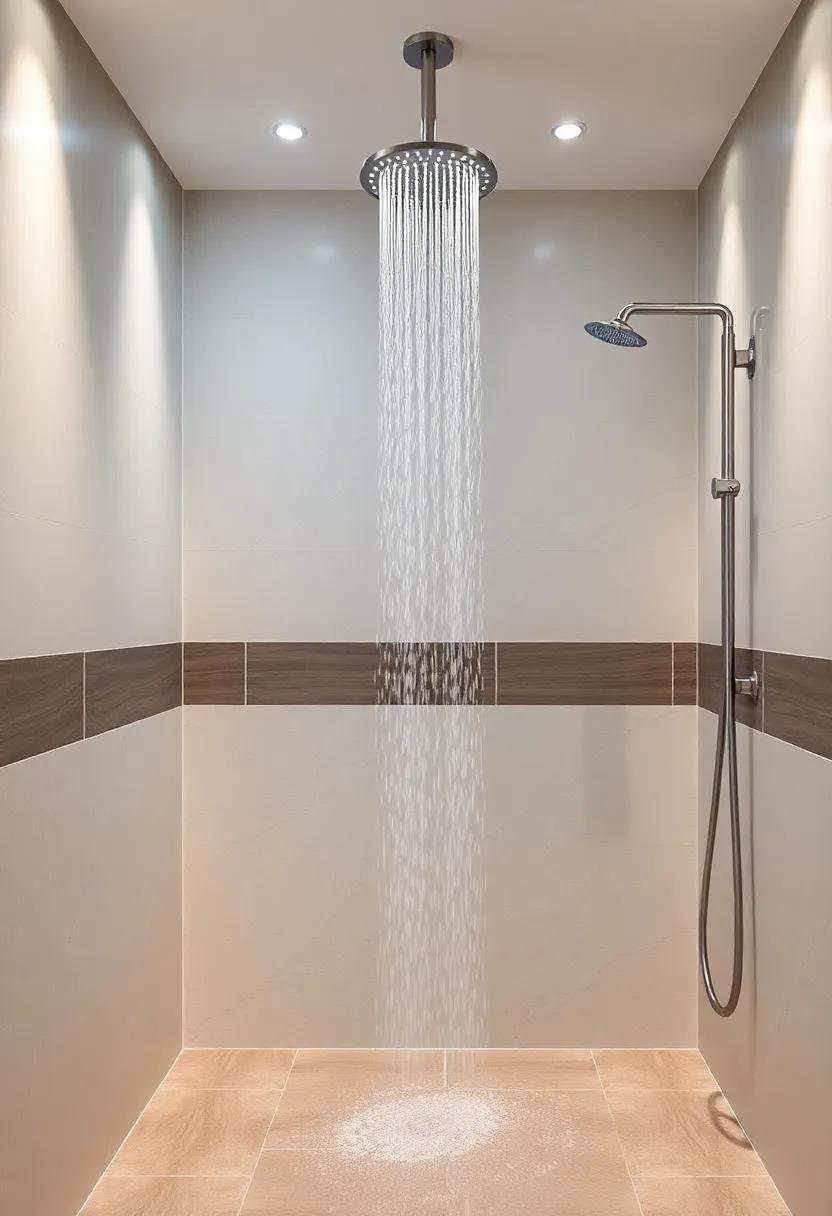 Upgrade your Showerhead: Invest in a rainfall or multi-function showerhead for a luxurious shower ⁣experience