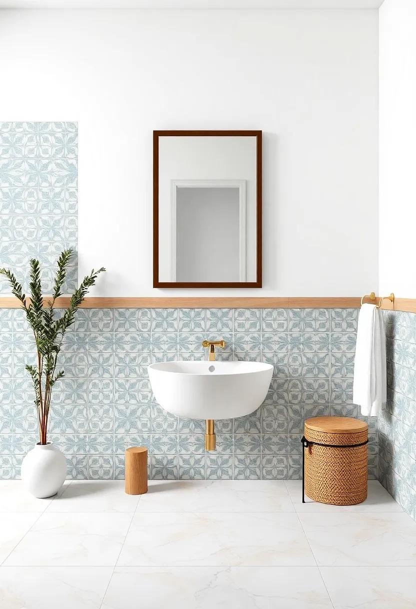 Cozy Cottage Style with⁤ Framed Vintage Tiles