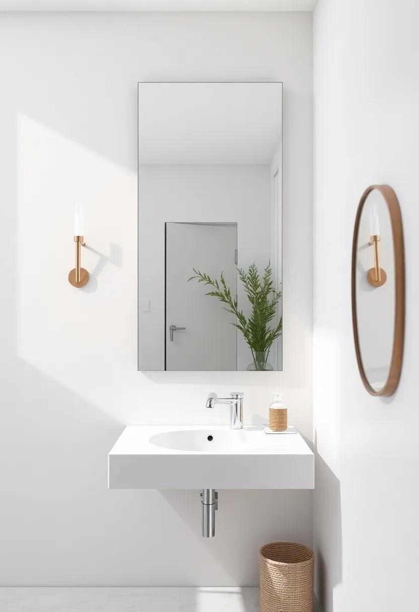 Reflective Harmony: Incorporate⁤ Unique Mirrors