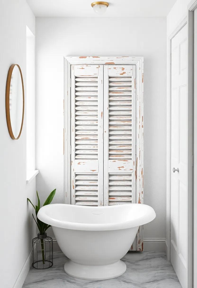 Upcycled Beauty:‌ Using Vintage Doors or Shutters