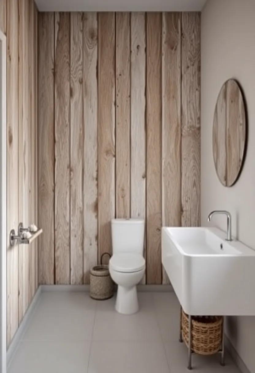 Vintage Charm with Distressed ‌Wooden ​Panels