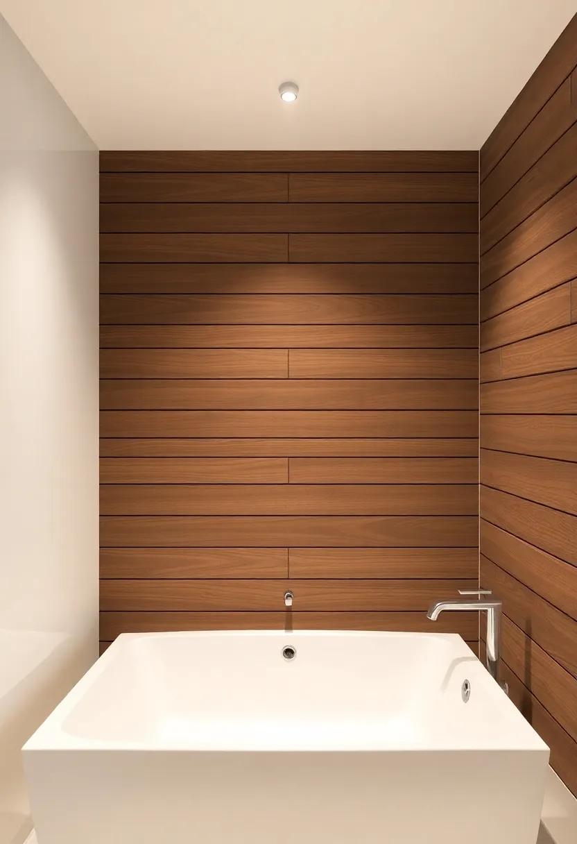 The Zen Factor: Horizontal Wooden Slats ⁣or Panels