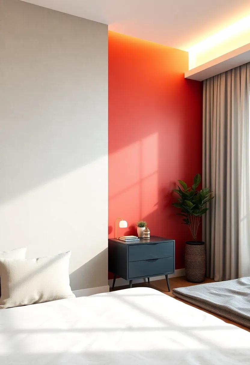 Choosing the Right Lighting‌ to Highlight Your Stunning Bedroom Accent Wall
