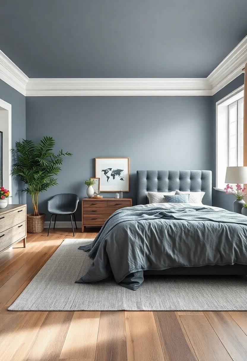 Steel Blue Gray: Explore⁣ the ‍uniqueness of steel blue gray, ​a refreshing twist⁤ on‌ traditional gray that adds depth and distinction to your space