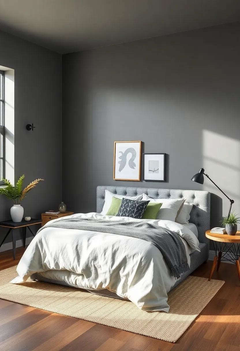 Cement Chic: Achieve an ⁤industrial⁢ vibe with cement gray, a versatile choice that works beautifully with raw ‌materials and ⁣urban⁤ decor