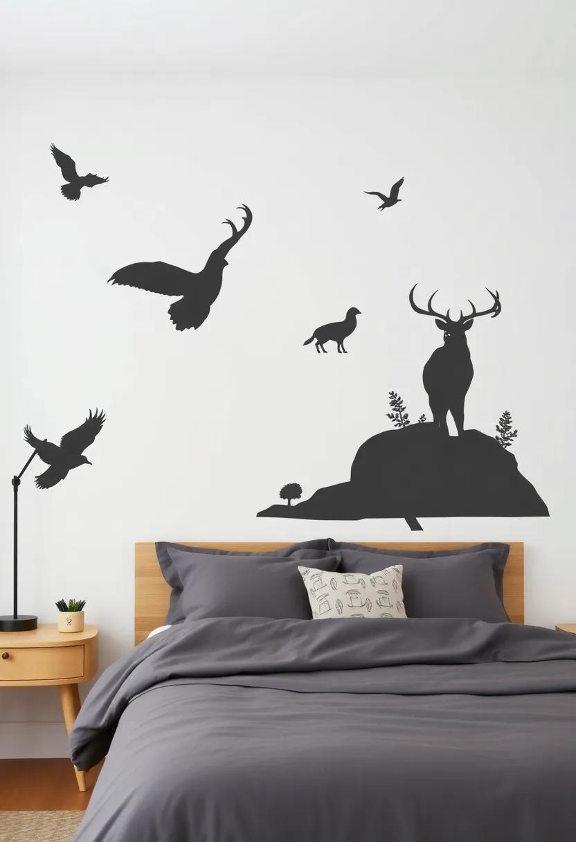 Animal ⁤Silhouettes: Celebrate the beauty of wildlife with elegant animal silhouette decals that evoke⁣ a sense of⁤ wonder ‍and connection to nature