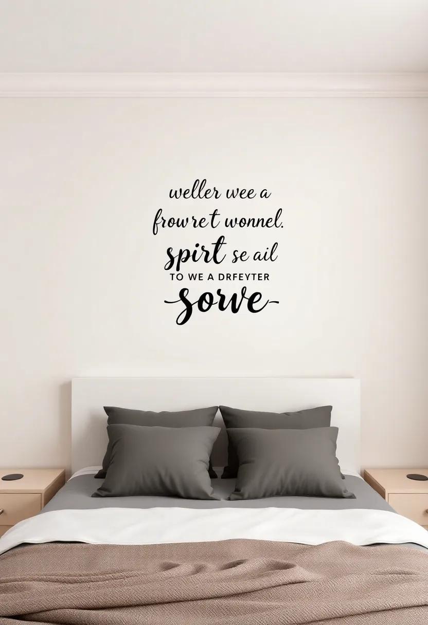 Inspirational Quotes: Uplift your spirit every morning with wall decals featuring motivational quotes that resonate​ with​ you on a personal ​level