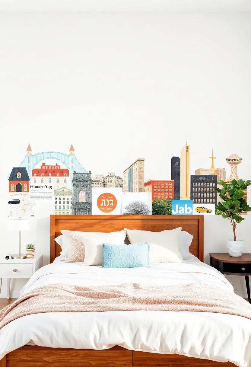 Mural Collage: Combine various themes and styles into a mural-like effect ‍with a patchwork of decals that tell your unique story