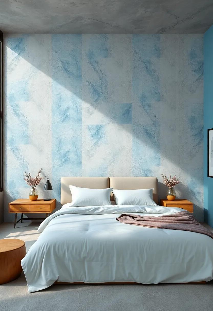 Splash of Serenity: The Magic of⁢ Soft Blue Hues on⁢ Bedroom Walls