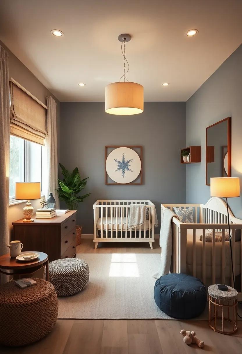 Cute⁤ Animal Plushies: Fill your nursery with adorable blue and beige stuffed animals, bringing warmth ​and comfort to your ⁢child's ‍space