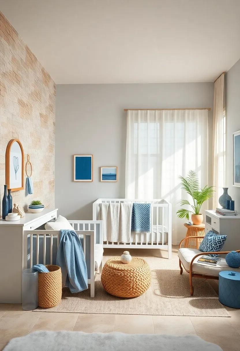 Seasonal Decor Variations: ⁤Utilize light blue and ⁢beige decor items that can transition seamlessly between seasons, adding freshness throughout the year