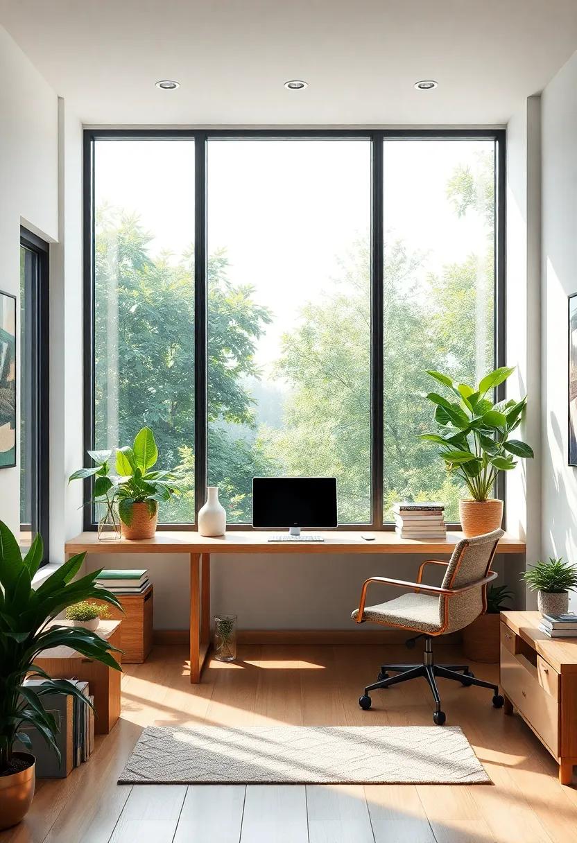 Finding Inspiration in Nature: Creating⁤ a Serene Workspace