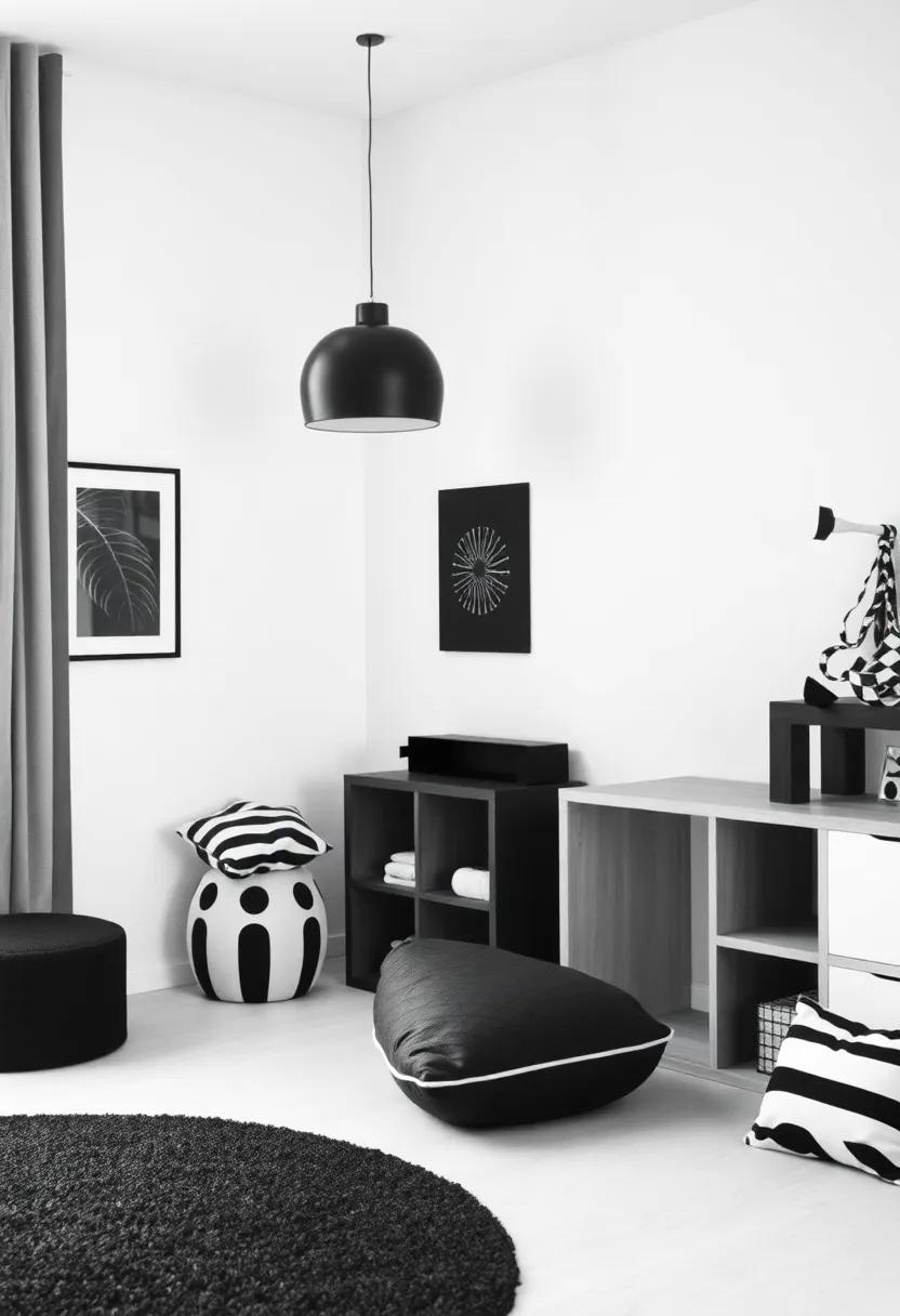 Designing a Play Area That Is Functional Yet Stylishly Monochrome