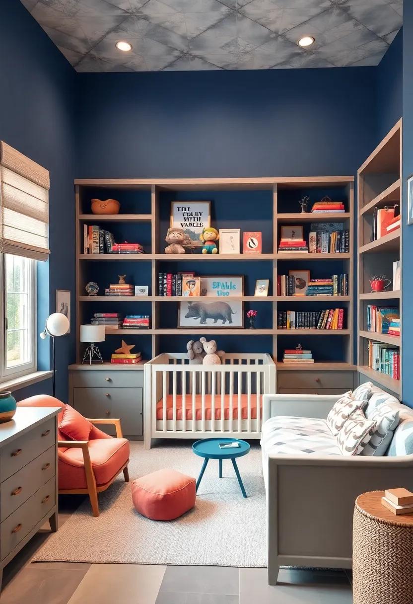 Floor-to-Ceiling Bookshelves: Install floor-to-ceiling bookshelves⁣ to⁢ showcase your ⁤child's growing collection in ⁢a fun ⁣way