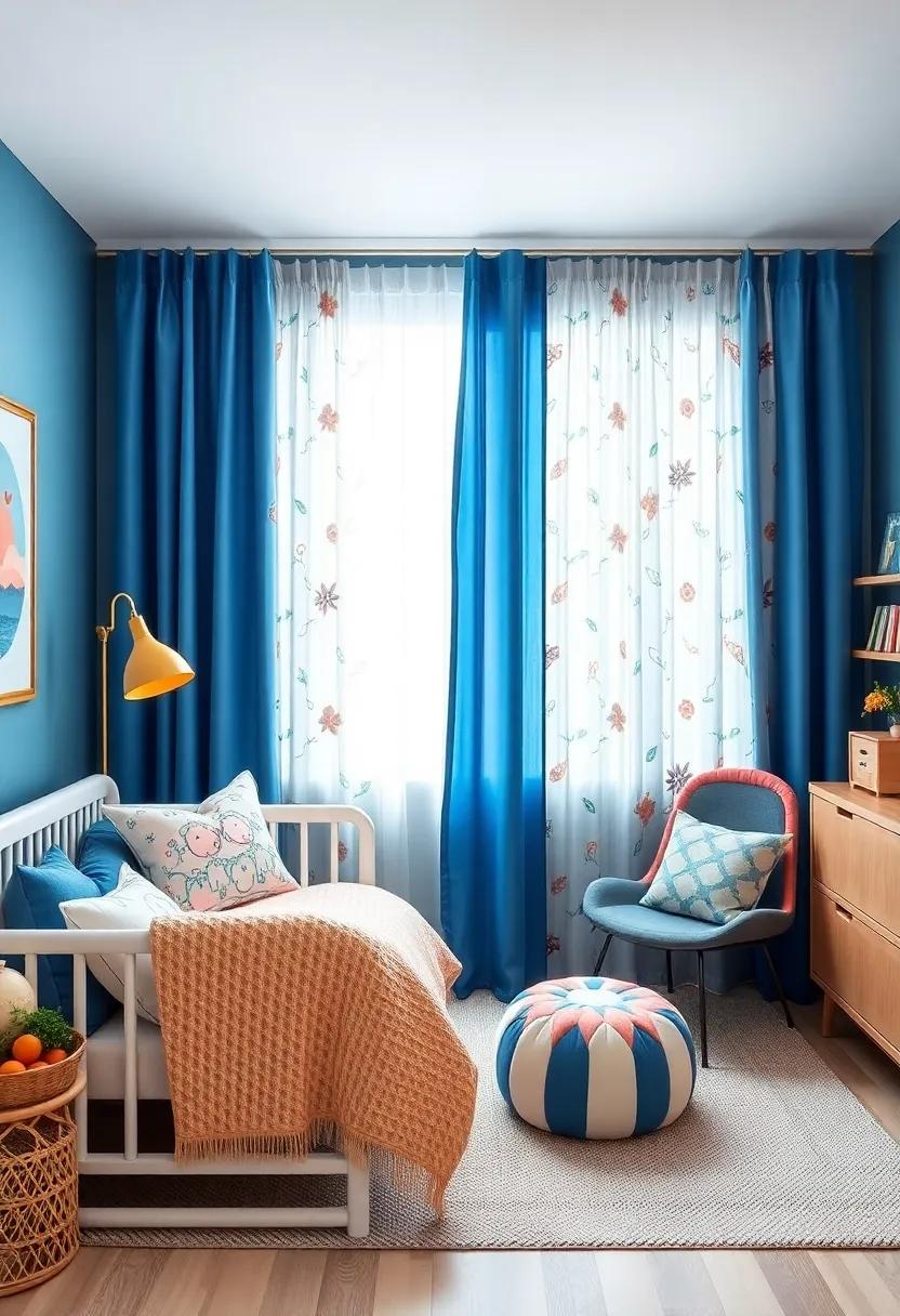 whimsical Curtains:‌ Opt for sheer curtains decorated with playful patterns to‌ bring light and ‌charm into the room