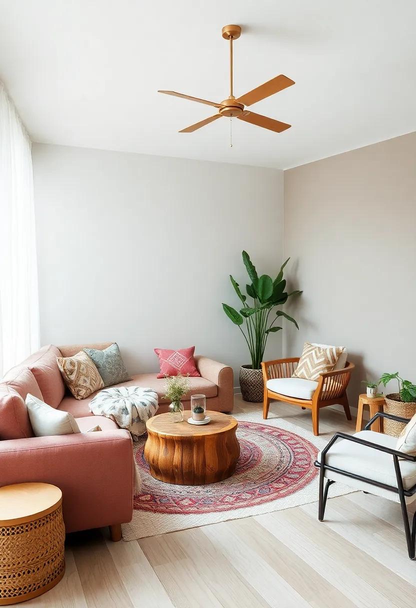 Create an Organic Flow: Arrange furniture in a way that encourages movement and interaction,promoting ⁢a relaxed lifestyle