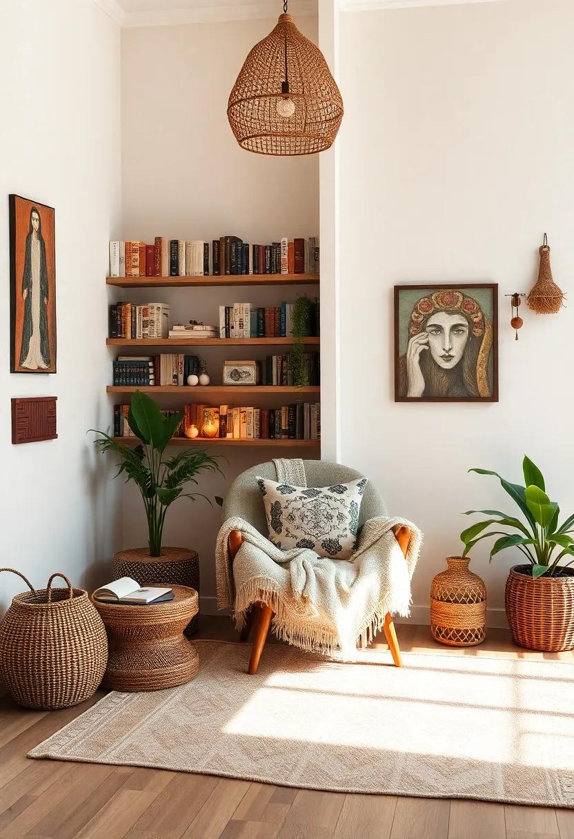 Curate a Cozy Reading ⁤Nook: Create a whimsical corner with ‍a⁤ comfy chair,shelves filled​ with books,and ‍soft lighting for ⁣relaxation